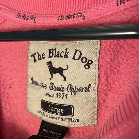 Pink Black Dog Crewneck - Picture 3 of 4